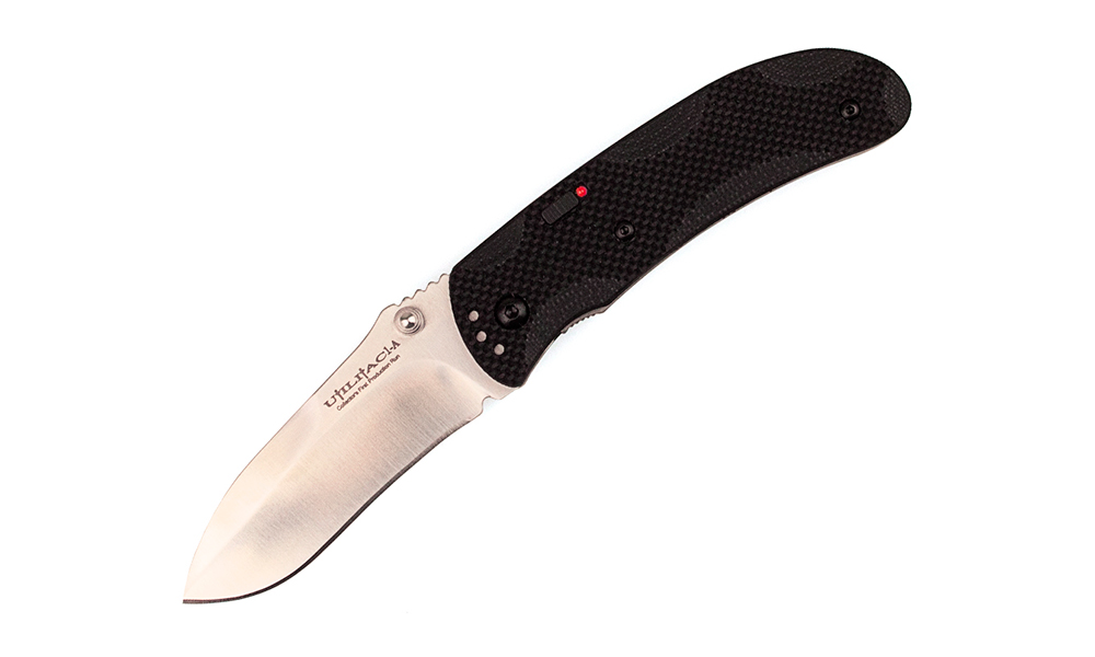 Фотография Складной нож Ontario Utilitac 1A SP черный