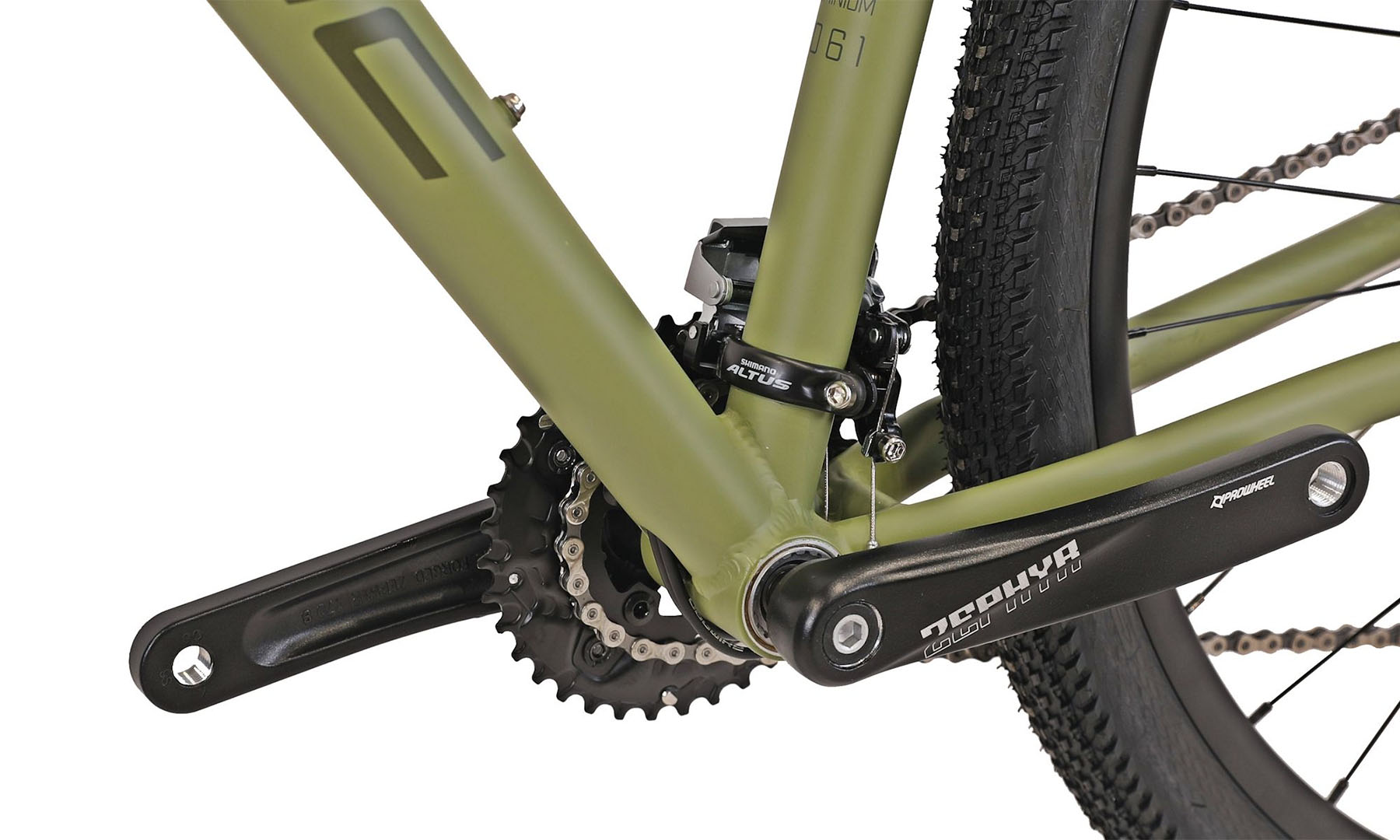 Фотография Велосипед Kinetic CRYSTAL 29" размер L рама 20" 2024 Серо-зеленый 8