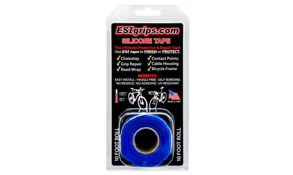Фотографія Силіконова стрічка ESI Silicon Tape 10' (3,05м) Roll, синя