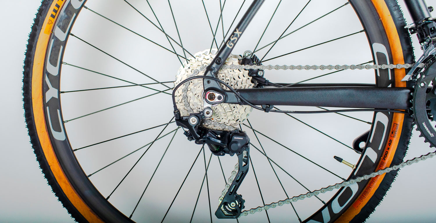 Фотография Велосипед Cyclone GSX 28" размер L рама 56 см 2022 Черный 7