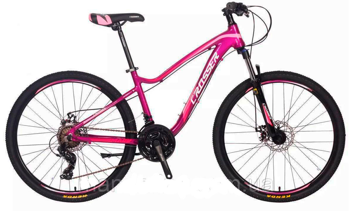 Фотография Велосипед Crosser Mary 29" размер М рама 17 2021 Фиолетовый