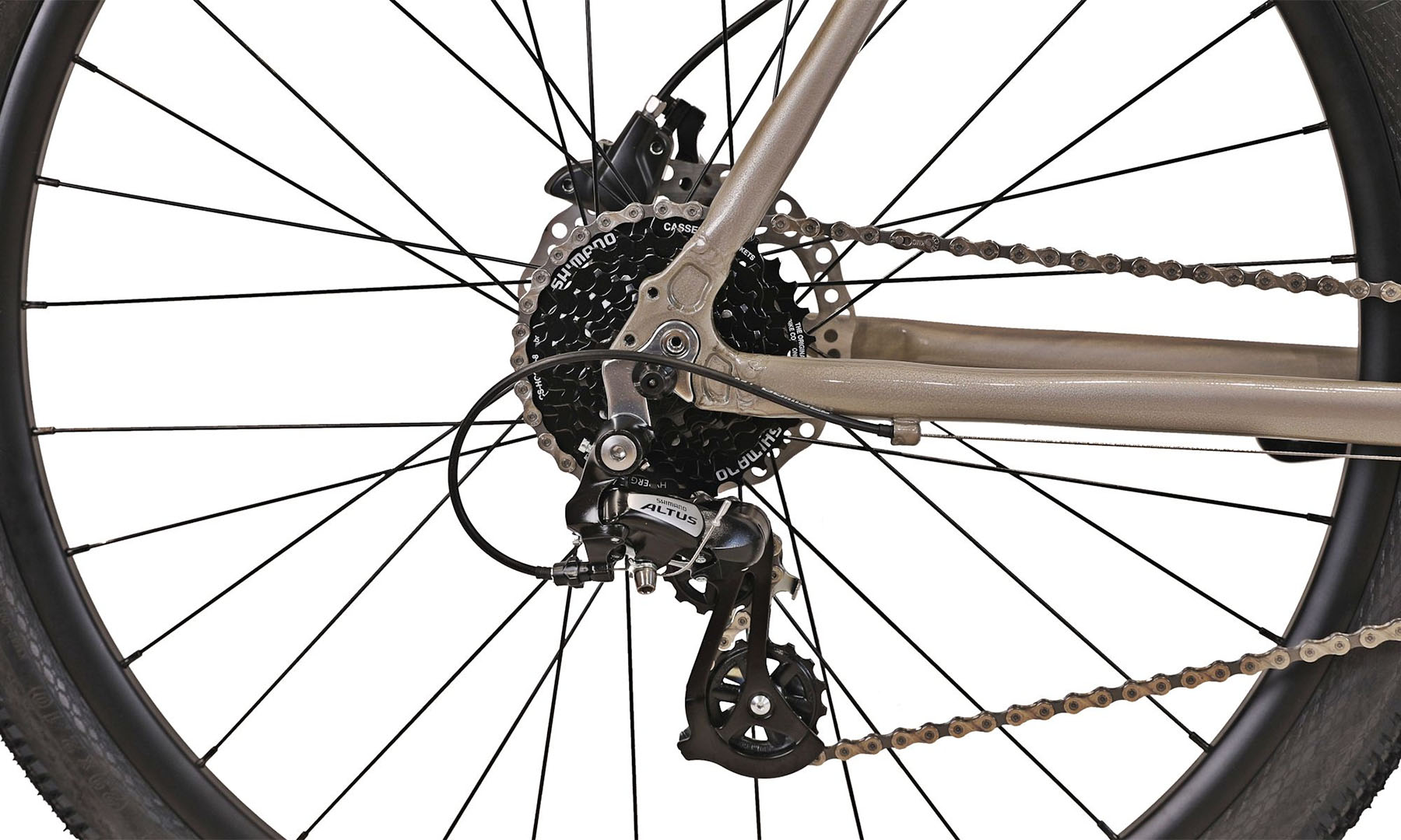 Фотографія Велосипед Kinetic CRYSTAL 29" розмір M рама 18" 2024 Сірий 3