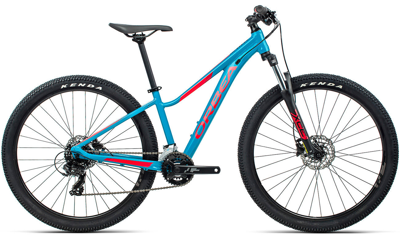 Фотографія Підлітковий велосипед Orbea MX ENT XS DIRT 27,5" розмір XS 2021 Синьо-червоний
