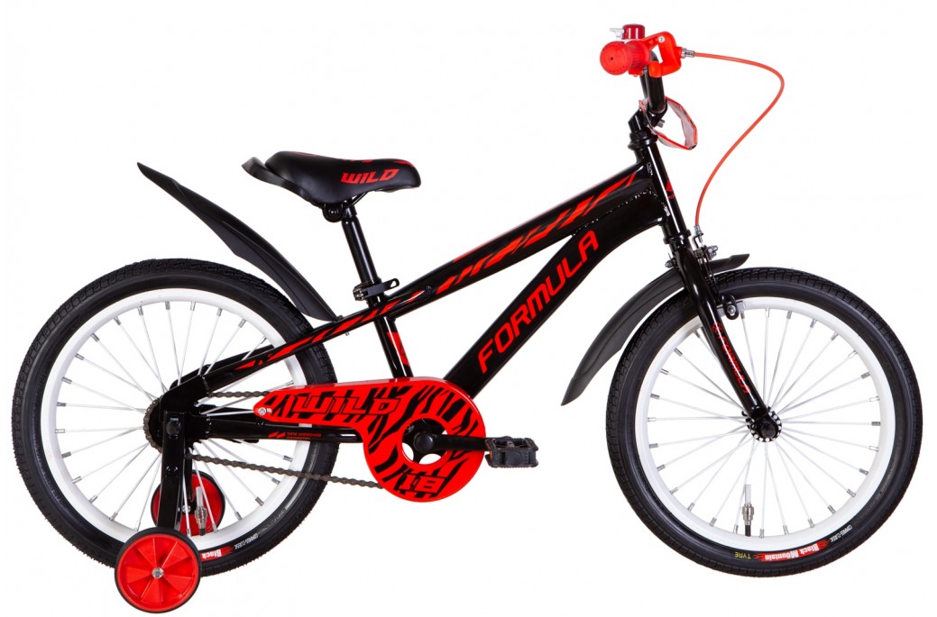 Фотография Велосипед Formula WILD 18" рама 9" (2022) Черно-красный