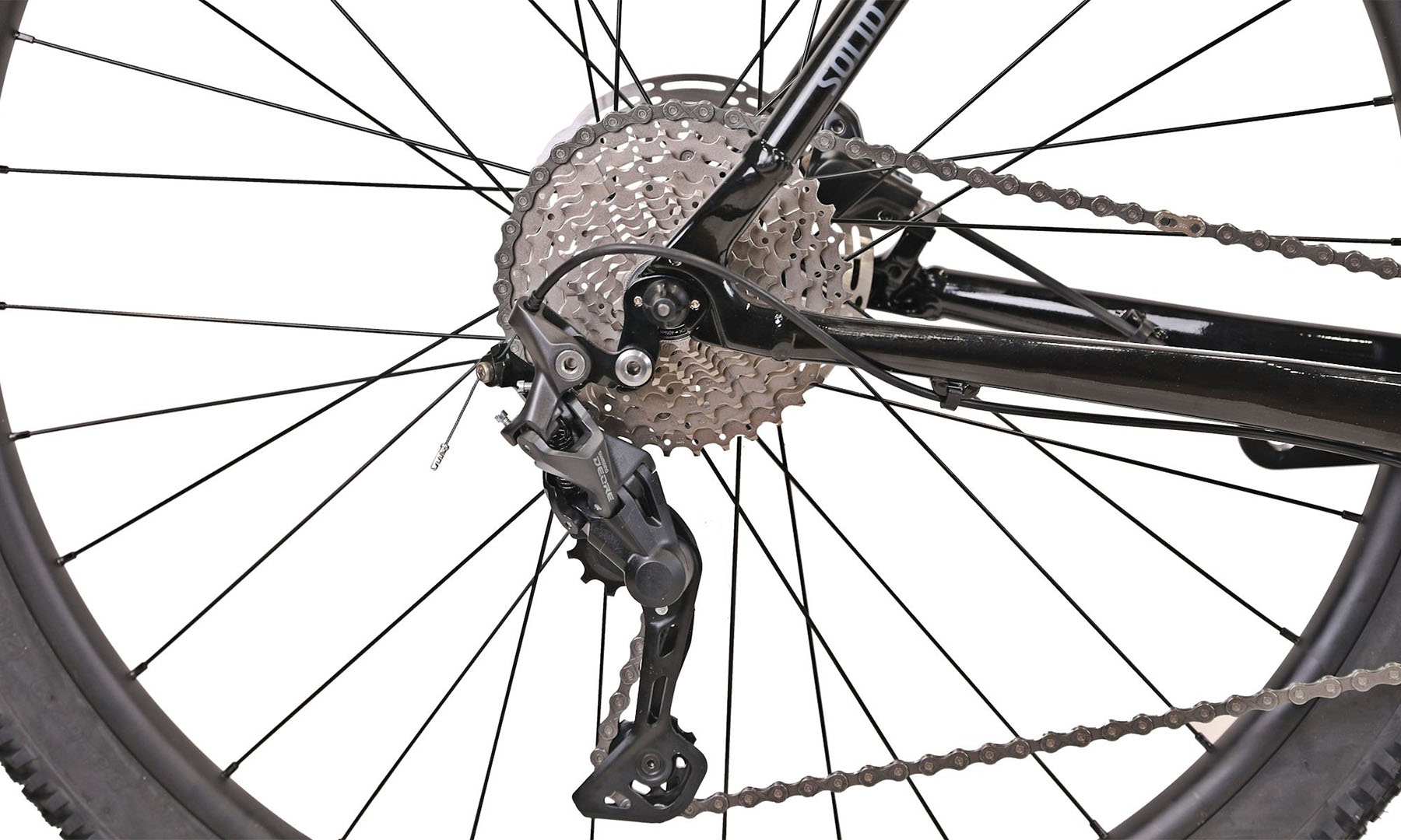 Фотография Велосипед Winner SOLID WRX 29" размер M рама 18" 2024 Черный 3