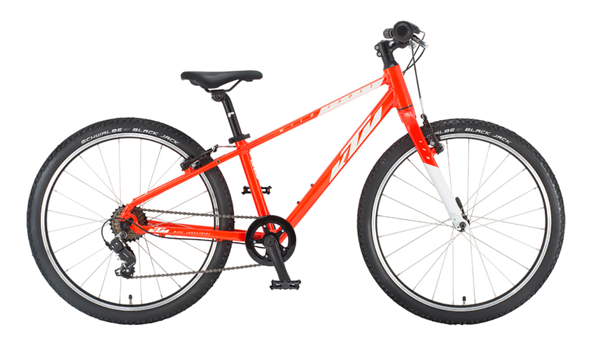 Фотография Велосипед KTM WILD CROSS 24" 2021 Оранжевый