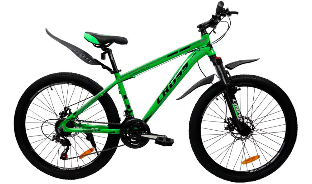 Фотографія Велосипед Cross Hunter 24" розмір XS рама 12.5 2022 Зелений