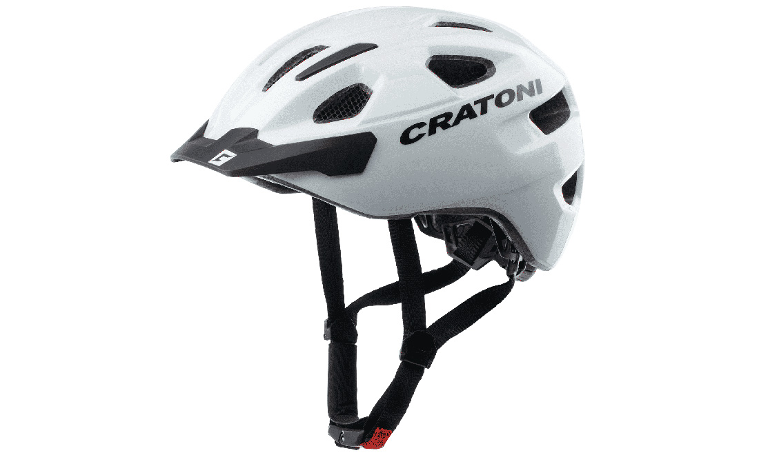 Фотография Велосипедный шлем Cratoni C-Swift размер универсальный (53-59 см), Белый