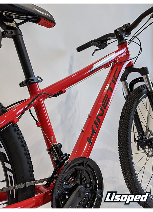 Фотография Велосипед Kinetic PROFI 26” 2021, размер XS, Red 3