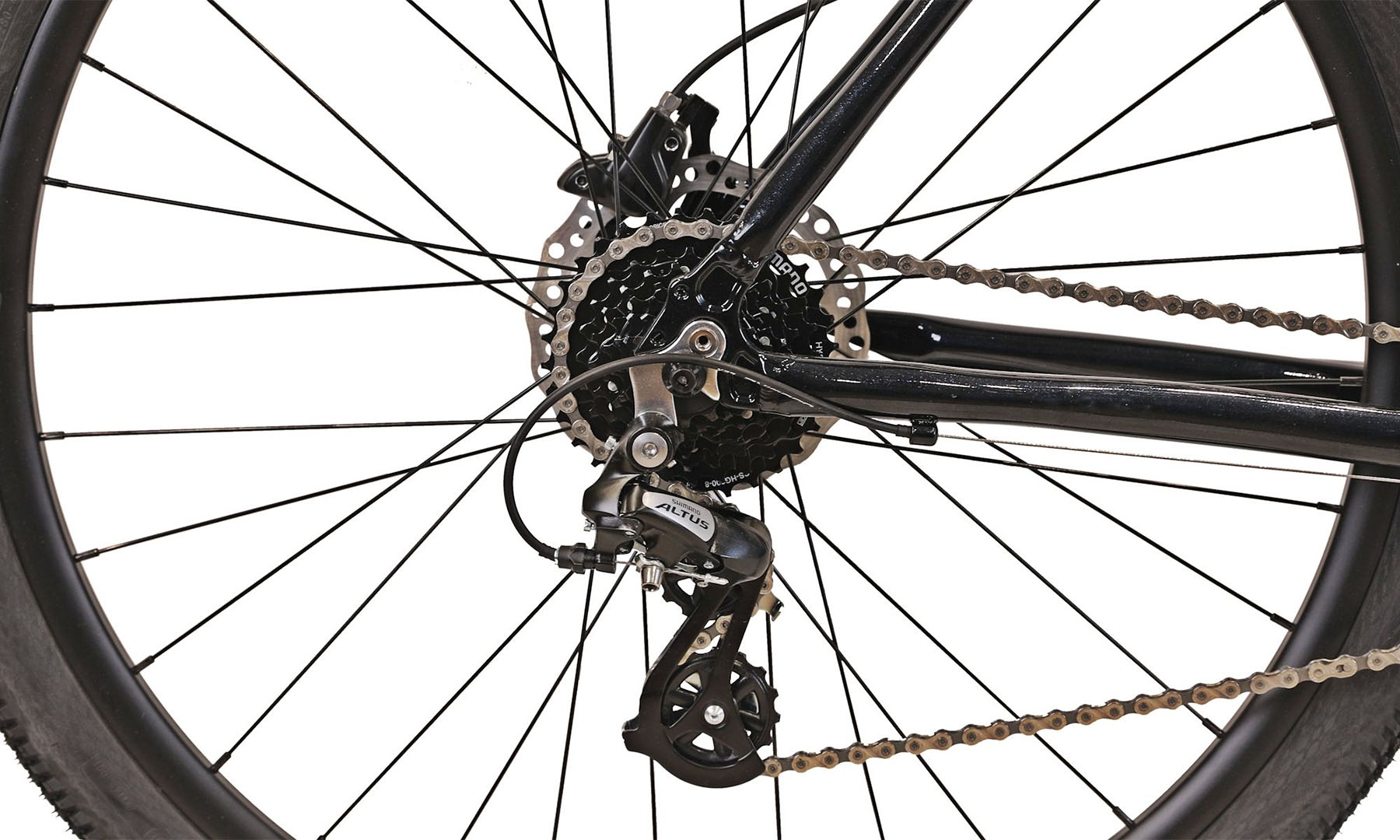 Фотография Велосипед Kinetic CRYSTAL 29" размер L рама 20" 2024 Черный 3
