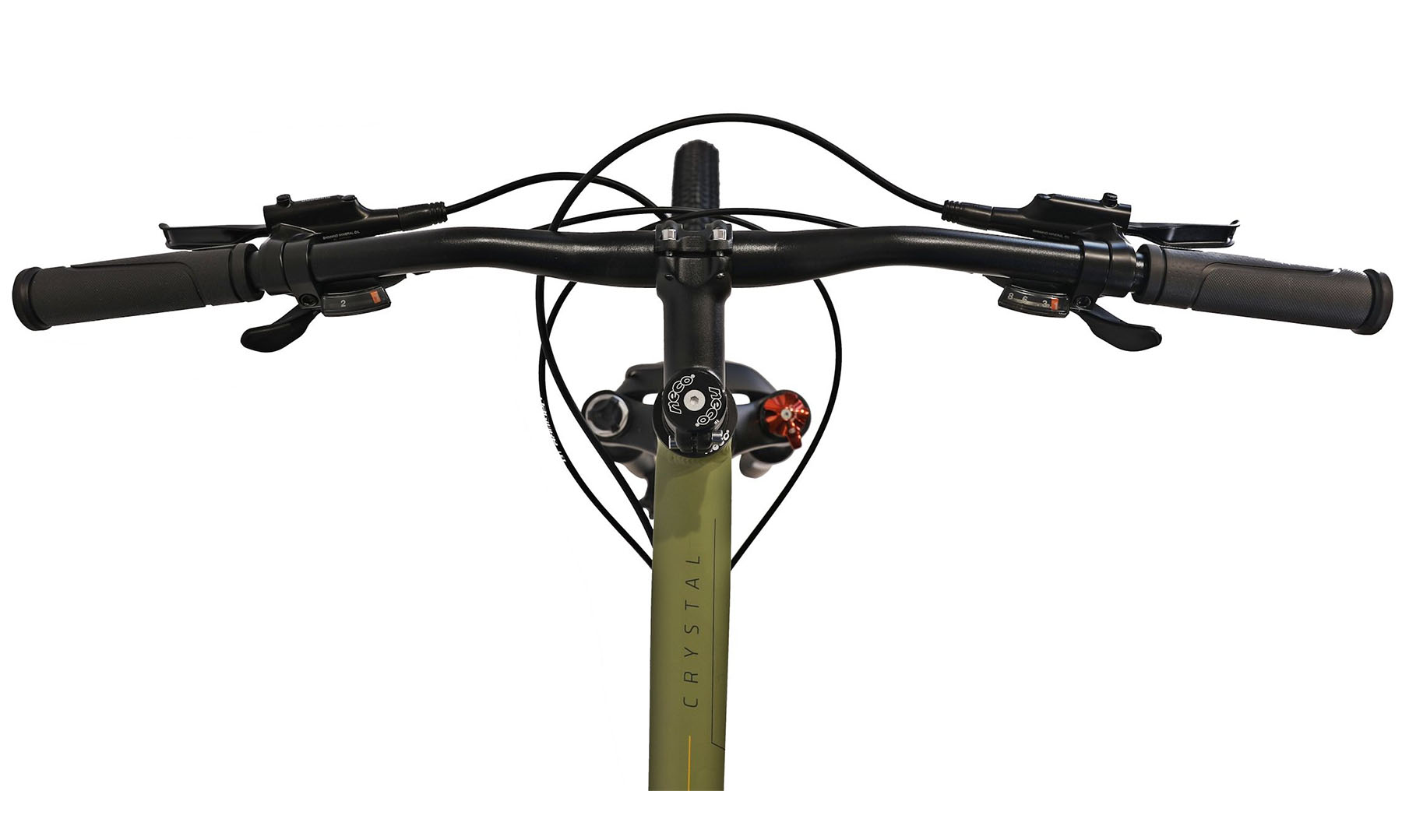 Фотография Велосипед Kinetic CRYSTAL 29" размер L рама 20" 2024 Серо-зеленый 3