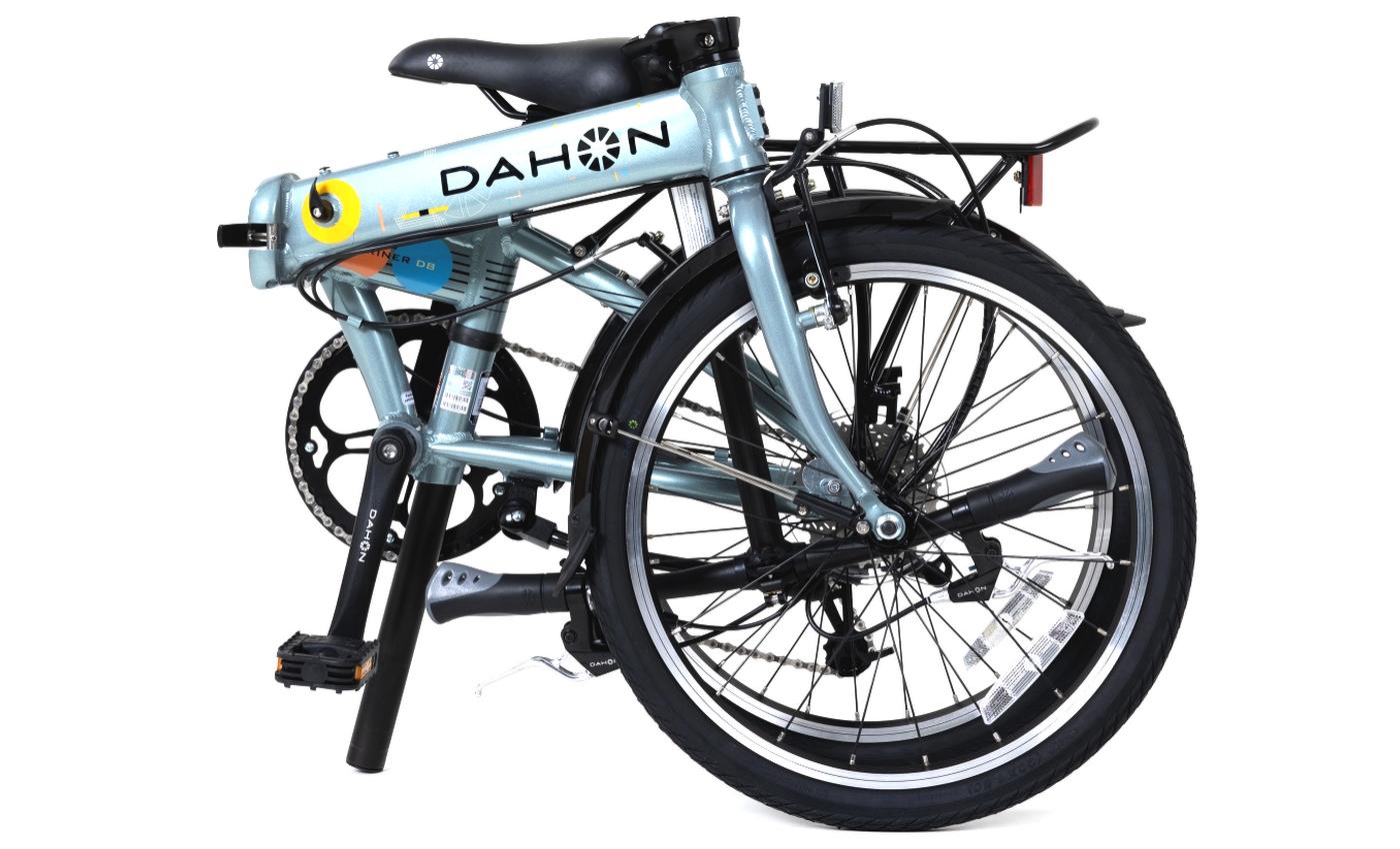 Фотография Складной велосипед Dahon MARINER D8 Anniversary 40 Dazzling gray 2