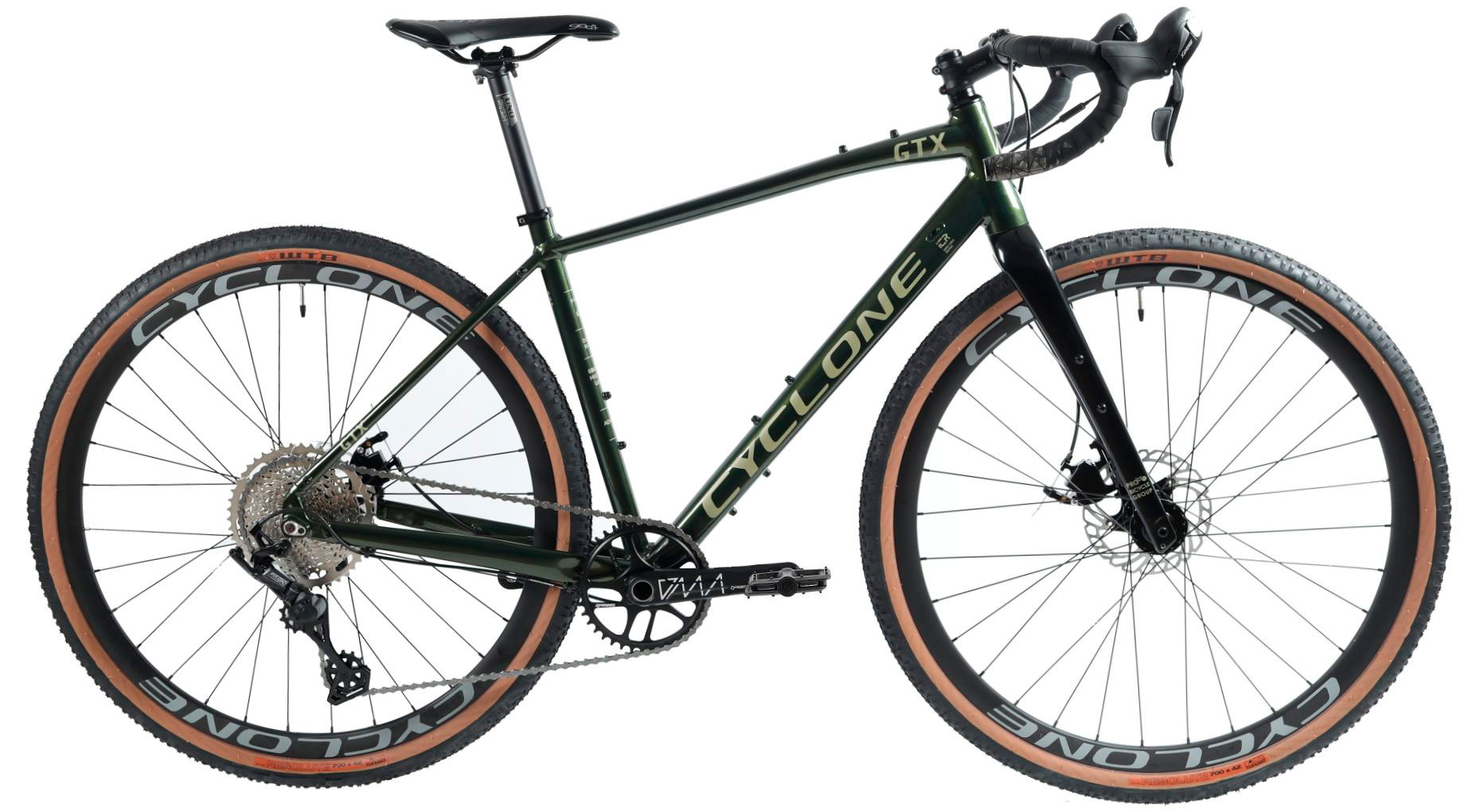 Фотография Велосипед Cyclone GTX 28" размер М рама 54 см 2022 Зеленый 