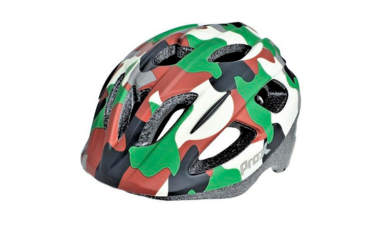 Фотография Шлем велосипедный ProX No Limit размер M (53-55 см) черный / зеленый