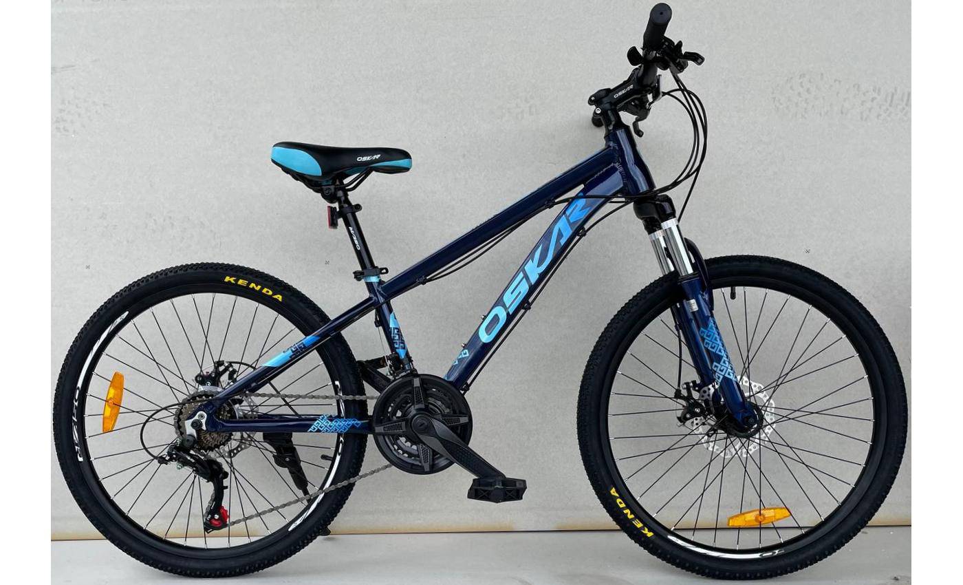 Фотография  Велосипед Oskar Cyber 24" размер XXS рама 11 Синий