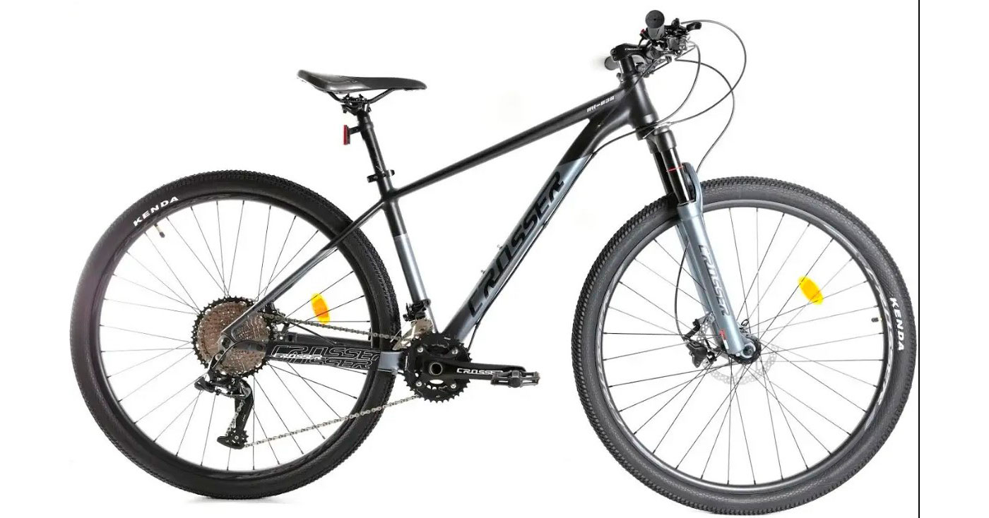 Фотография Велосипед Crosser Flow MT036 2x12 29" размер М рама 17 2022 Черный