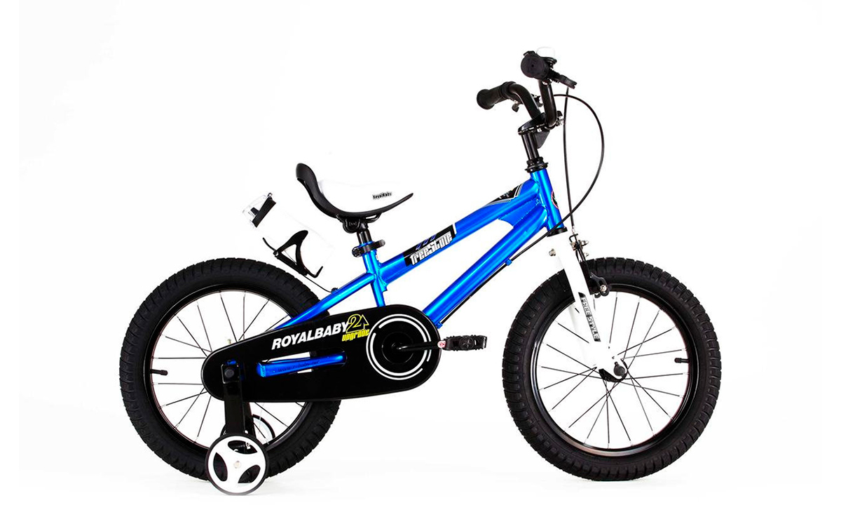 Фотография Велосипед RoyalBaby FREESTYLE 16" blue 