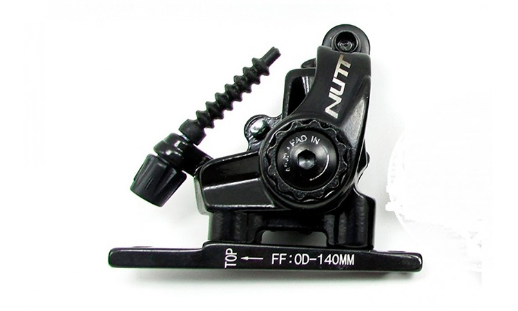 Фотография Тормоз дисковый NUTT S-6T FLAT MOUNT с адаптером передн. под 160мм