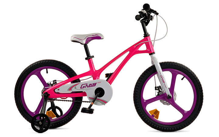 Фотография Велосипед RoyalBaby GALAXY FLEET PLUS MG 18" 2021 Розовый