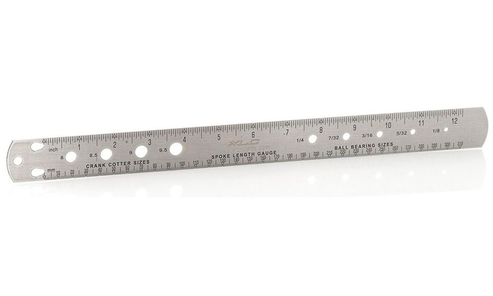 Фотографія Лінійка для вимірювання довжини спиць XLC
