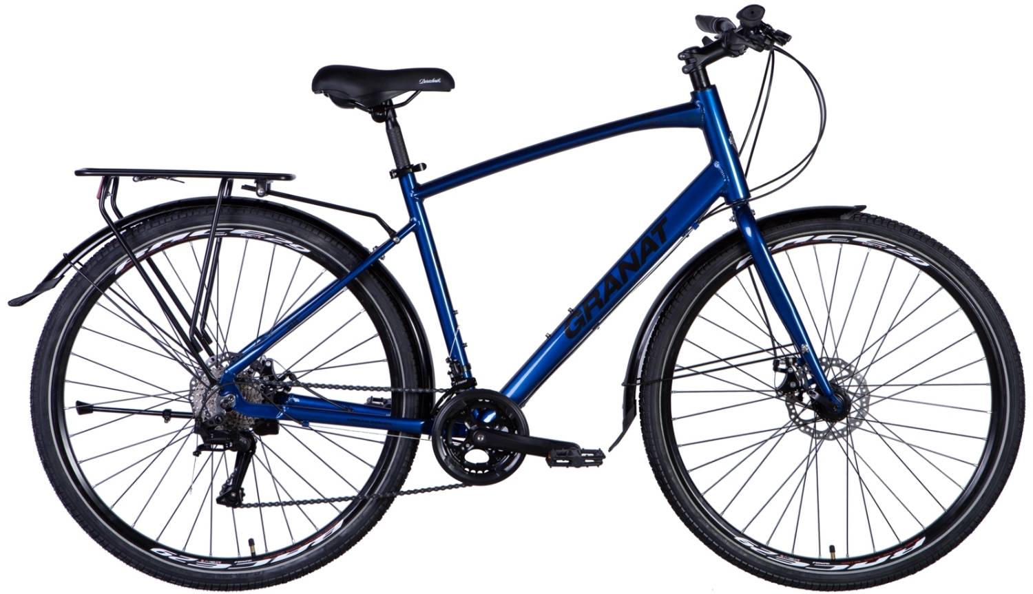 Фотографія Велосипед Dorozhnik GRANAT M DD 28" розмір L рама 20 2024 Синій металік