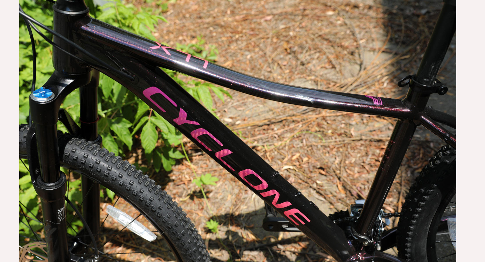 Фотография Велосипед Cyclone LLX 27,5" размер S рама 16” 2023 черный 2