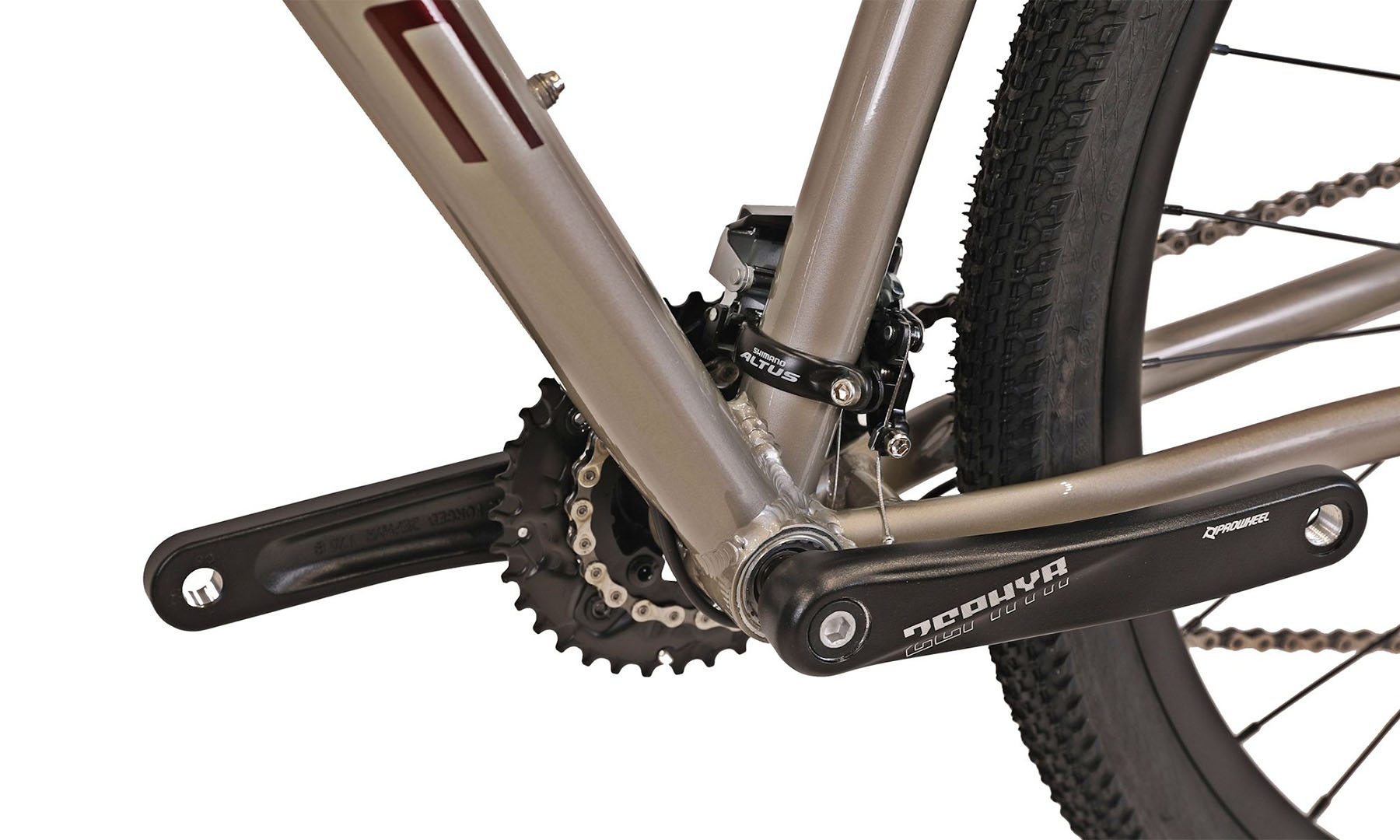 Фотографія Велосипед Kinetic CRYSTAL 29" розмір M рама 18" 2024 Сірий 7