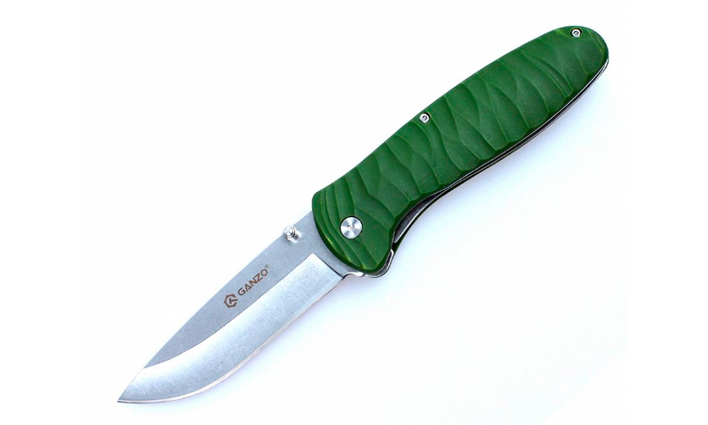 Фотография Складной нож Ganzo G6252 зеленый