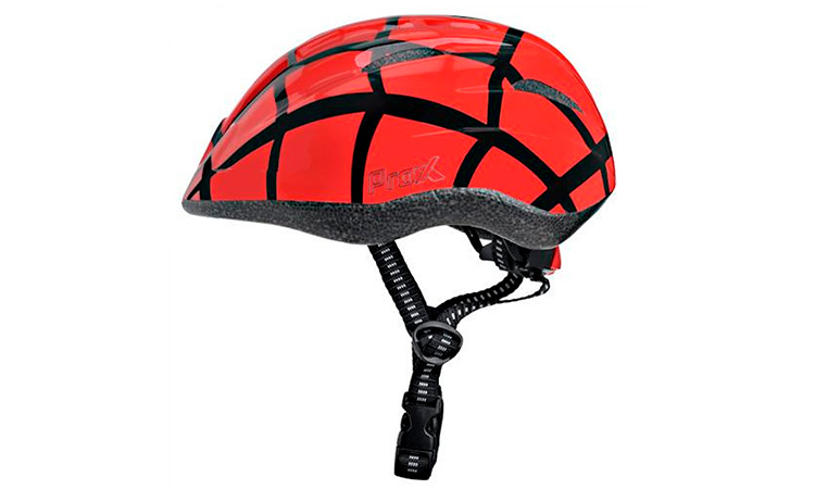 Фотографія Шолом велосипедний ProX Spider розмір S-M (48-52 см), Червоний