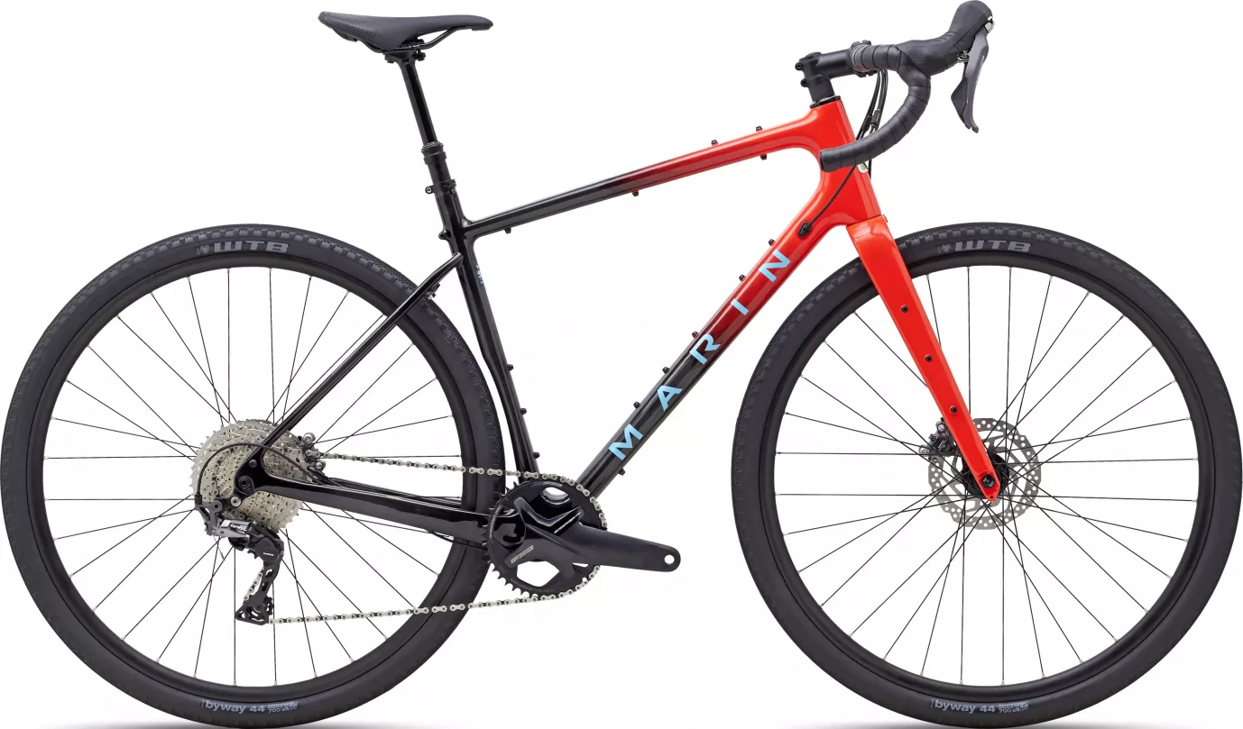 Фотография Велосипед Marin HEADLANDS 2 28" размер XL, рама 58см 2023 Черно-красный