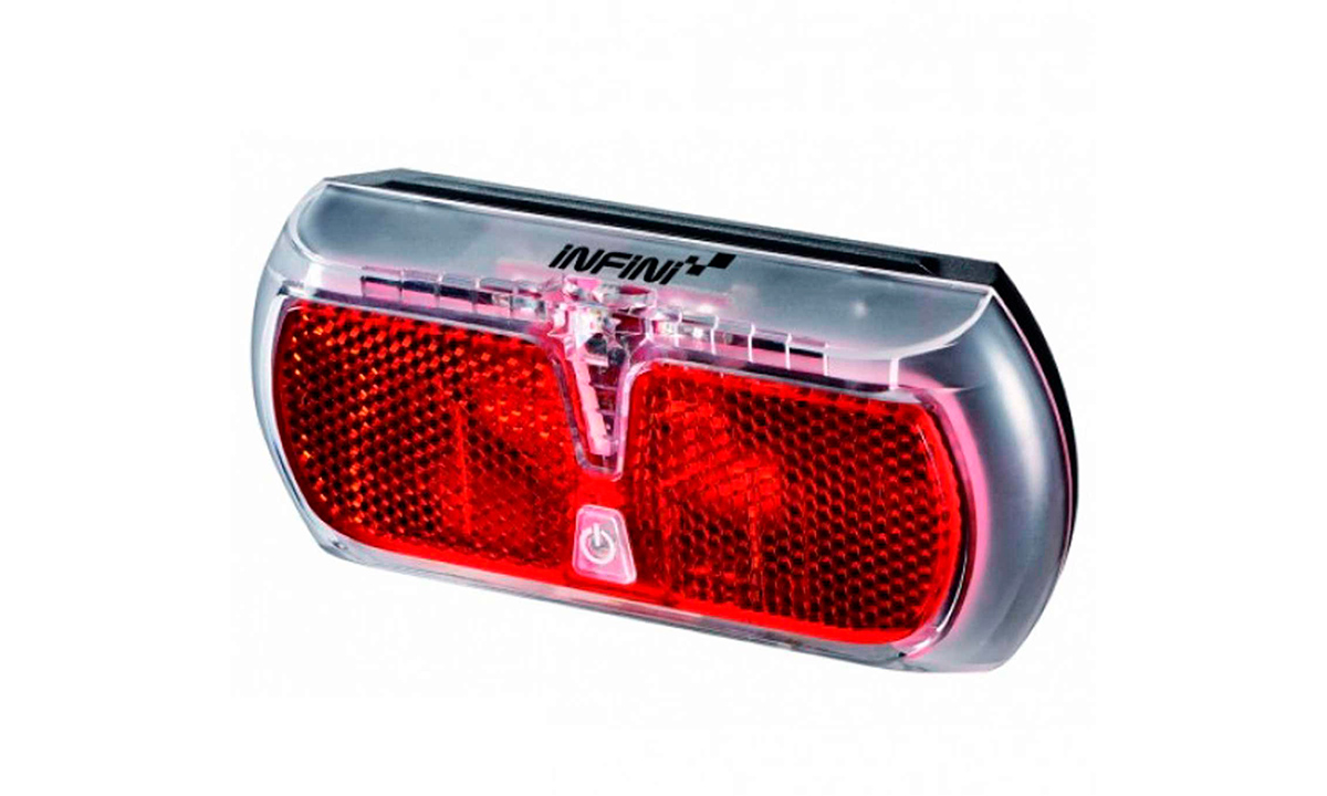 Фотография Мигалка задняя Infini APOLLO I-501R2, светодиод, 3 режима, на багажник Серый