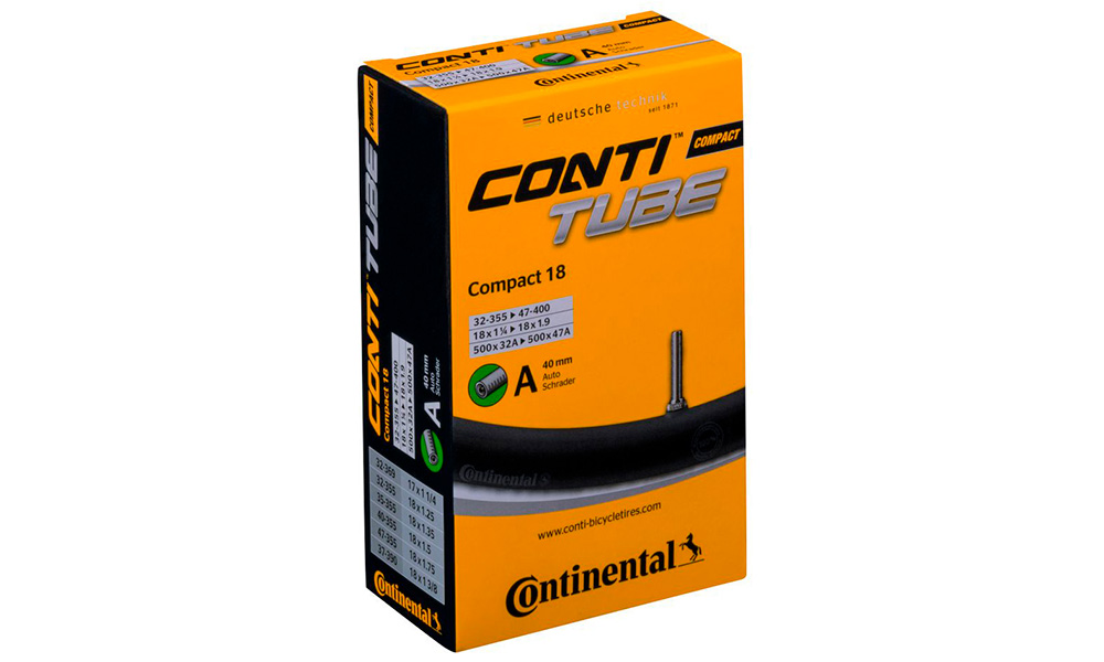 Фотография Камера Continental Compact Tube 18" A40 RE [32-355->47-400]