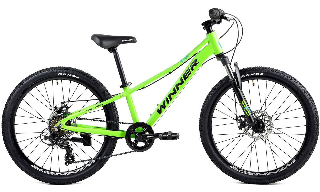 Фотография Велосипед Winner BETTY 24” размер XXS 2021 Зеленый