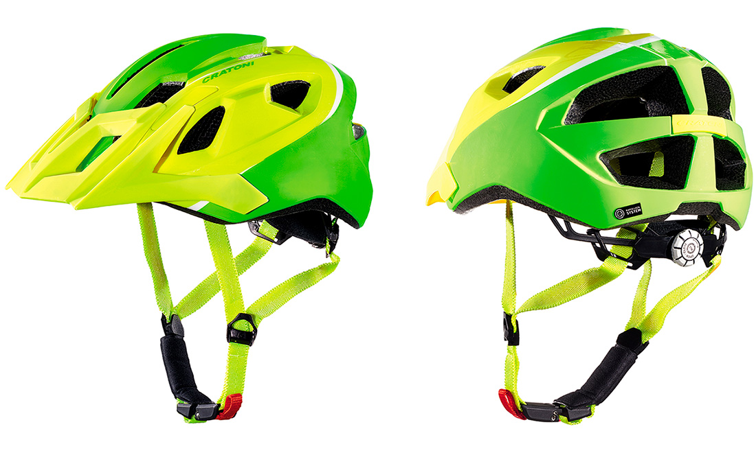 Фотография Велошлем Cratoni Allride размер UNI (53-59 см), Желто-зеленый
