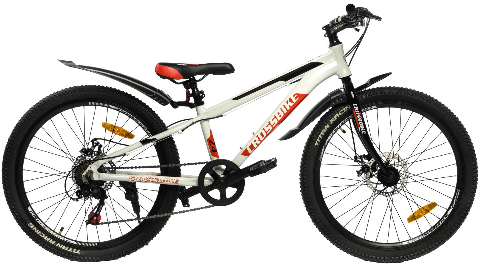 Фотография Велосипед Crossbike Dragster Susp 26", размер XS рама 13" (2022), Белый