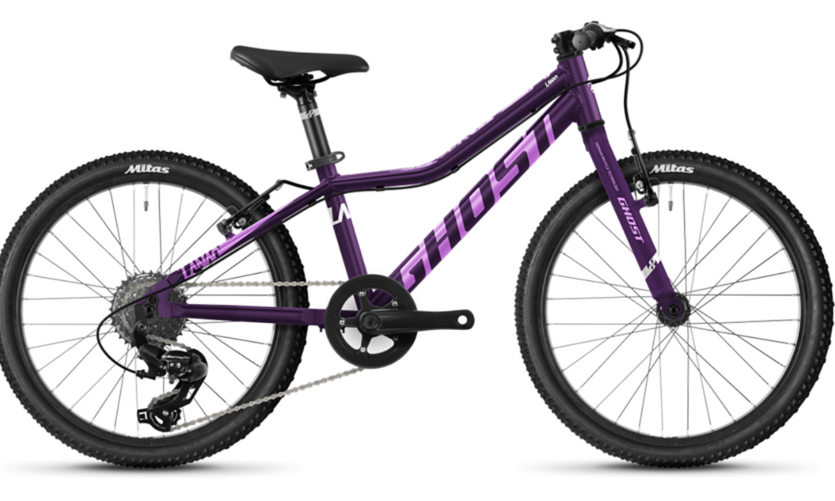 Фотографія Велосипед Ghost Lanao 20" AL W 2021 Фіолетовий