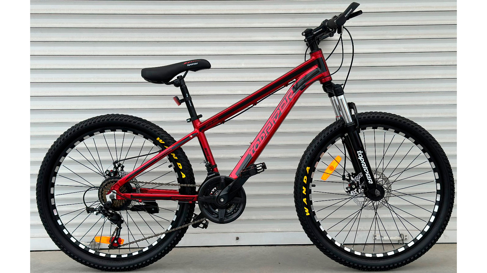 Фотография Велосипед детский TopRider MONO KD680 24" размер XXS 2023 Красный