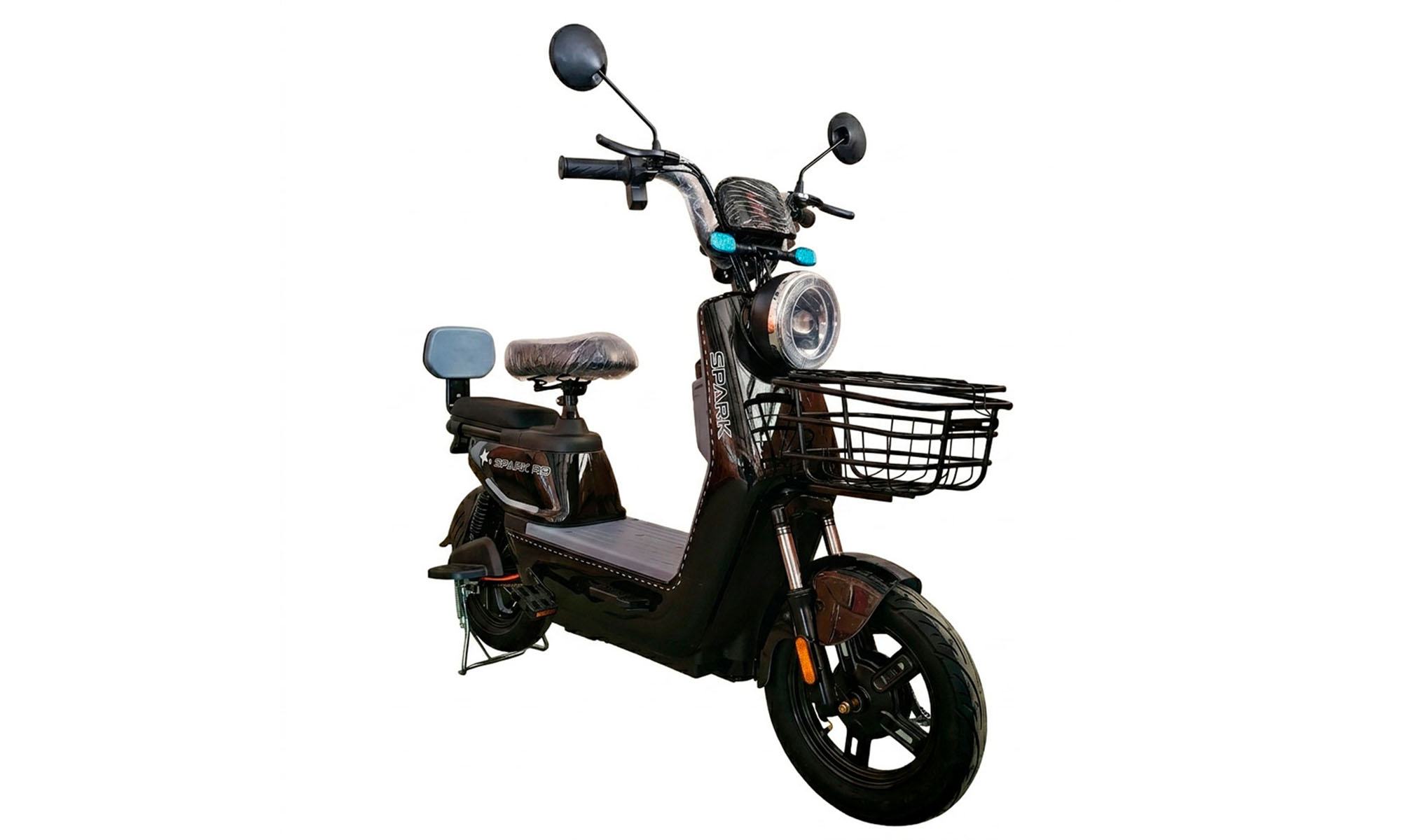 Велосипед с электромотором SPARK R9 10", рама 14", 60V/800W/20Ah, LiFePO4, год 2026, чёрный 2 Велосипед с электромотором SPARK R9 10", рама 14", 60V/800W/20Ah, LiFePO4, год 2026, чёрный 2