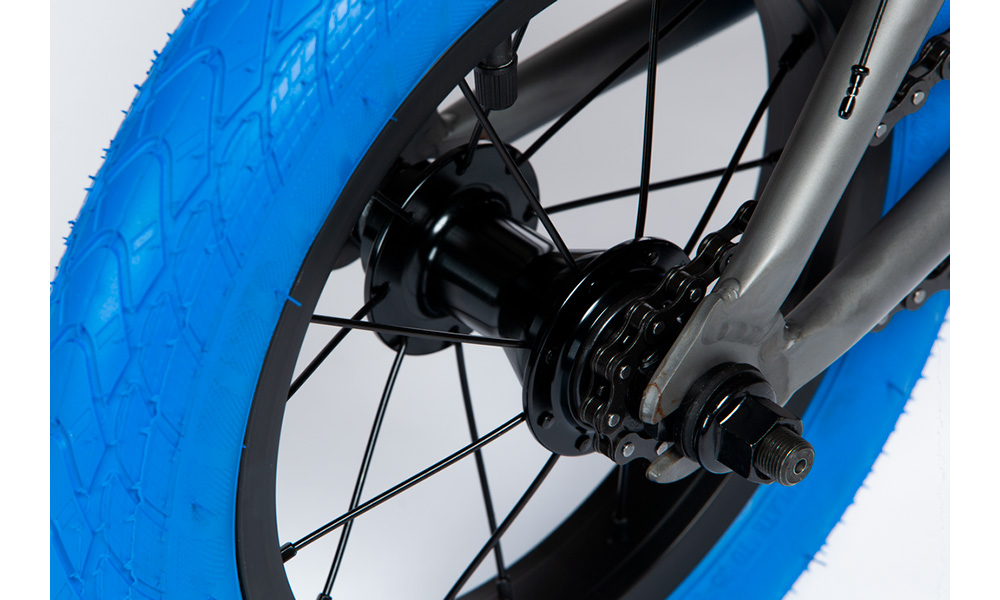 Фотография Велосипед Stolen AGENT 12" HB COMPLETE BIKE (2020) 2020 серо-синий 5