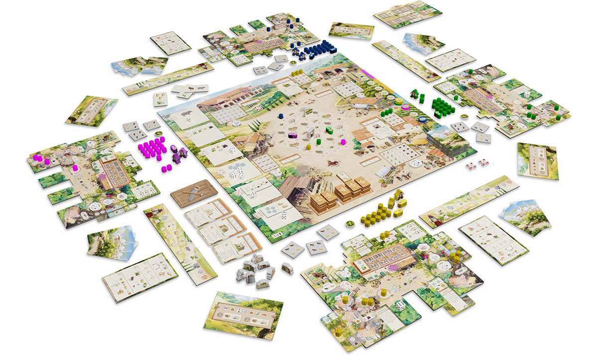 Настольная игра Ла Гранха: Делюксове видання / La Granja: Deluxe Master Set 2