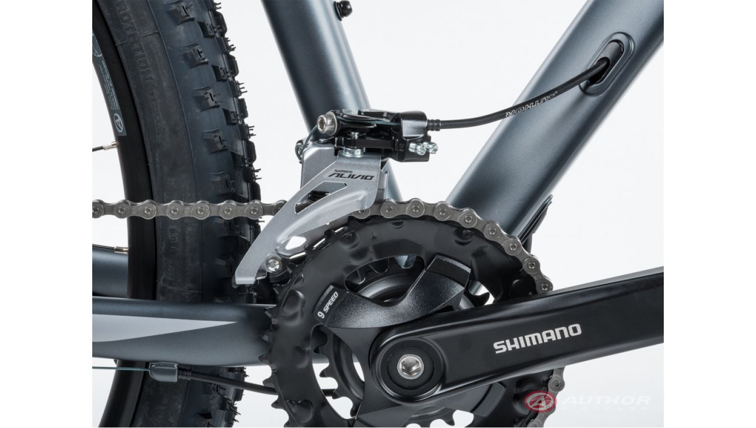 Велосипед AUTHOR Pegas 29" рама L (2022) Серый 10 Велосипед AUTHOR Pegas 29" рама L (2022) Серый 10