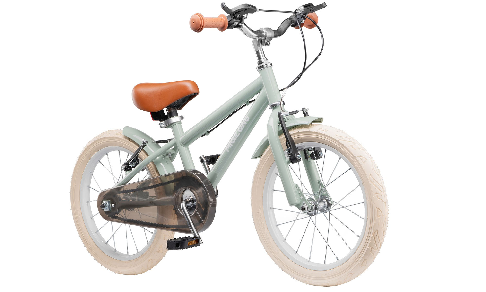 Детский велосипед Miqilong RM 16", One size, 2025, оливковый 9