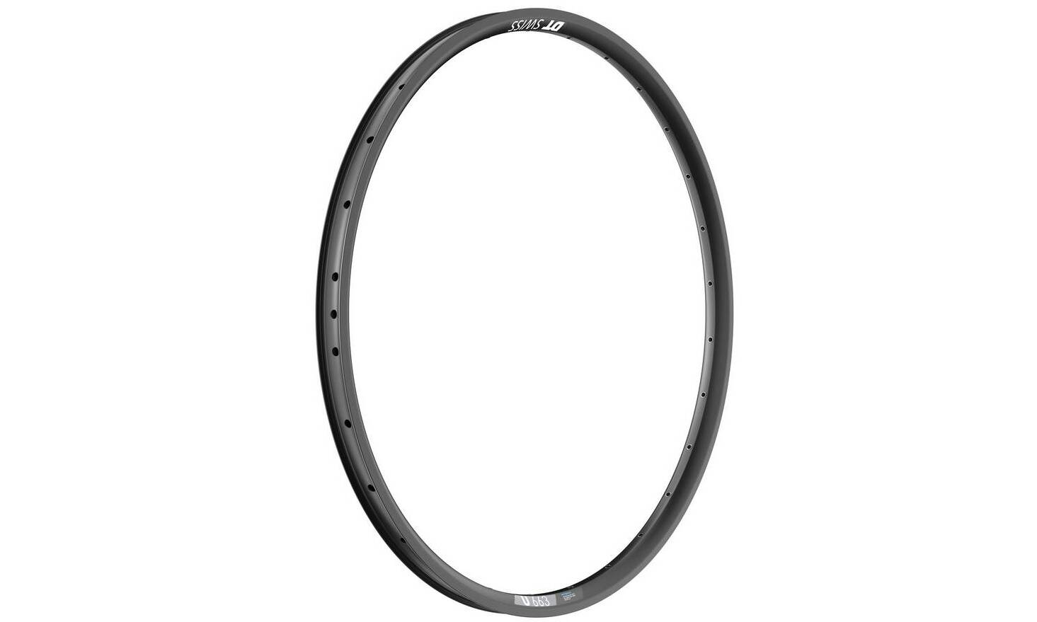 Обод DT Swiss U 663, 20", размер 559×30 мм, 32 отверстия, ниппель Schrader, дисковые тормоза, черный