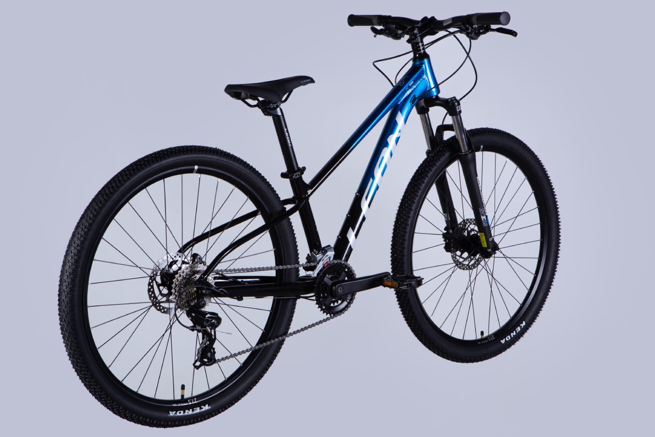 Велосипед Leon XC 100 HDD 27,5", розмір XS, рама 13", 2025, синiй з чорним 7