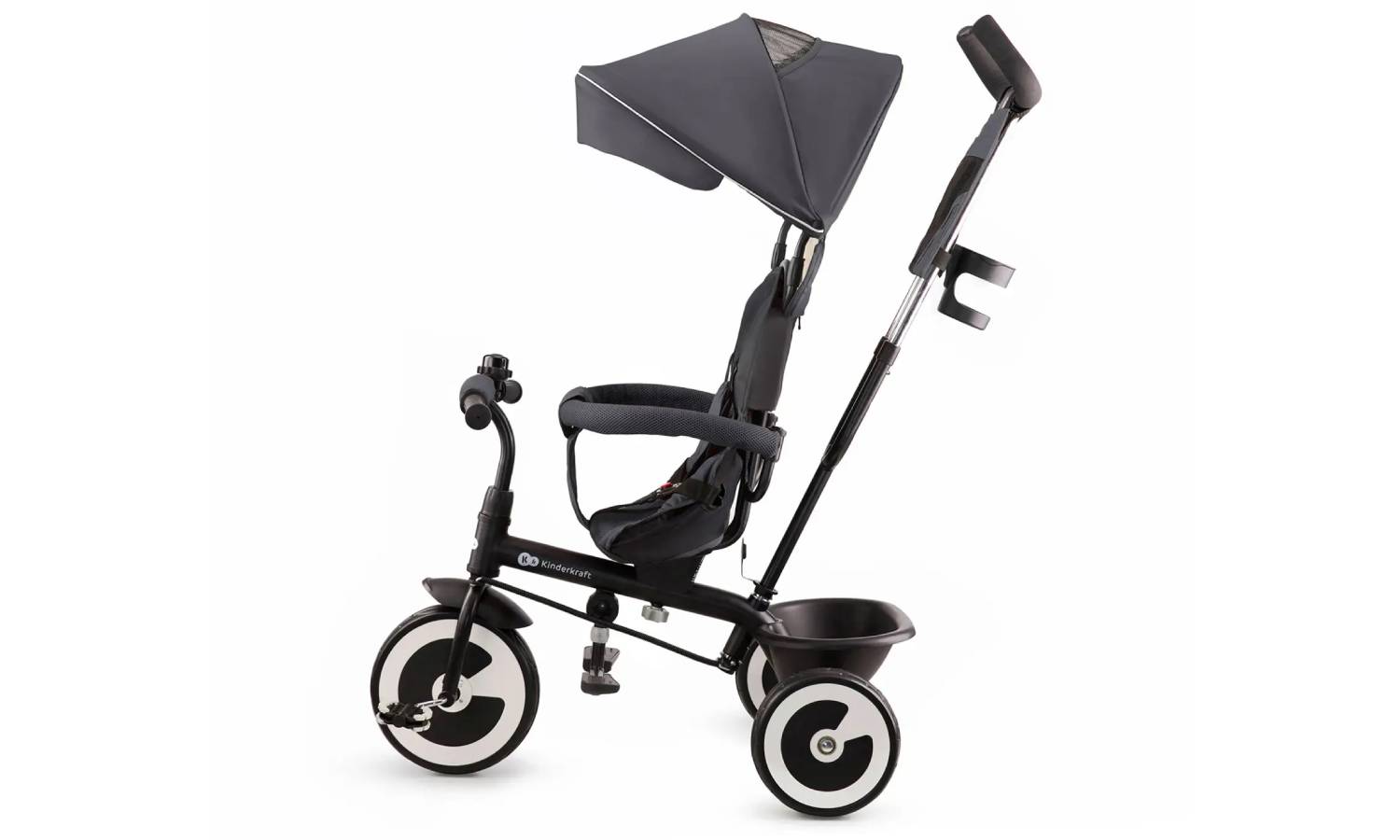 Триколісний велосипед Kinderkraft Aston Malachite Grey 7