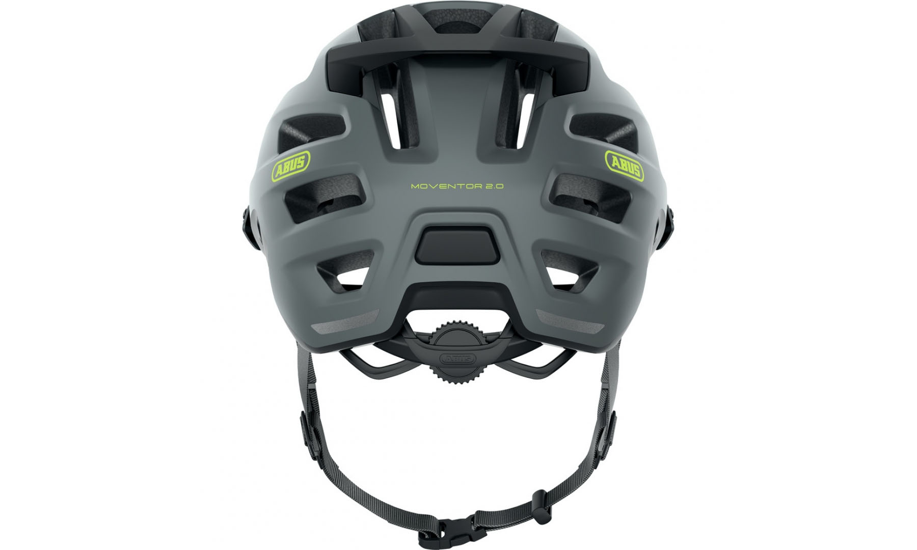 Велошлем спортивный ABUS MOVENTOR 2.0 Concrete Grey, размер L (57-61 см), темно-серый 2