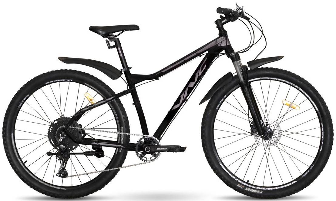 Фотография Велосипед VNC MontRider A11 SH 29" размер М рама 17 2023 Черно-серый