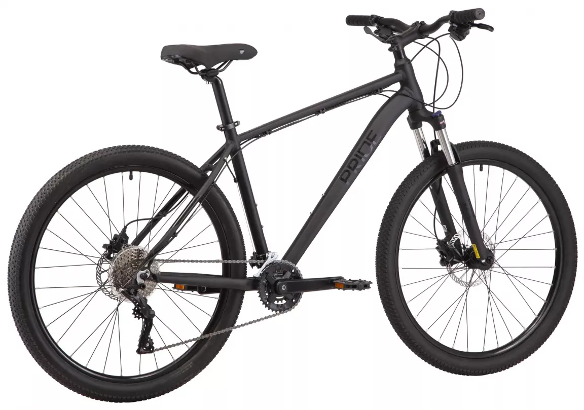 Велосипед Pride MARVEL 9.3 MICROSHIFT 29" рама ХL (2022) Чорний 3