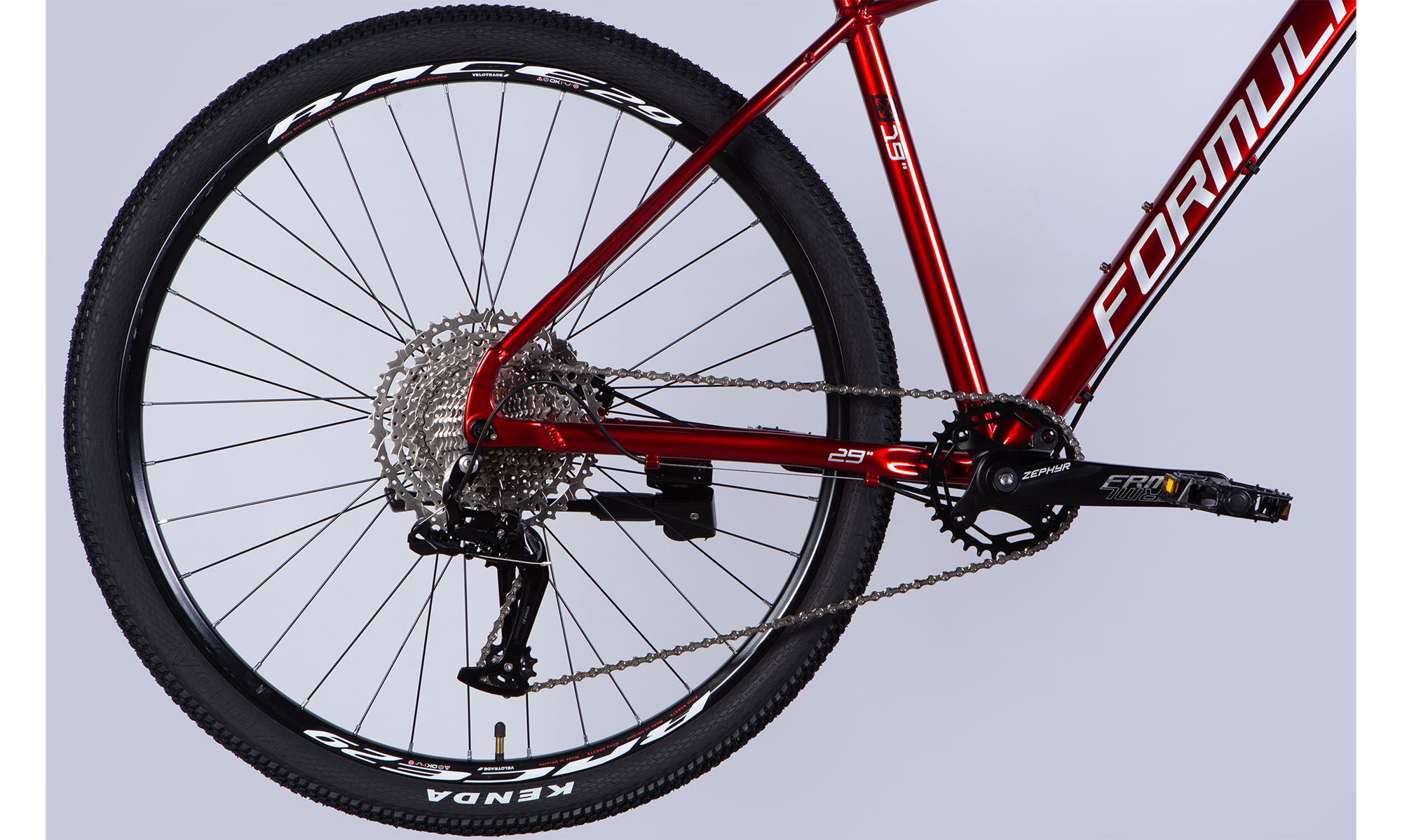 Велосипед Formula ZEPHYR EXPERT HDD 29", размер XL, рама 21", 2025, черно-красный 5 Велосипед Formula ZEPHYR EXPERT HDD 29", размер XL, рама 21", 2025, черно-красный 5