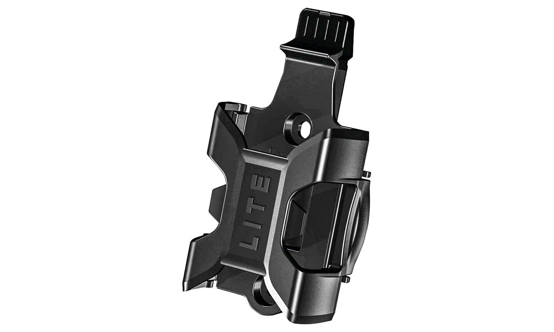 Фотографія Замок сегментний ABUS 6055C/85 Bordo Lite чорний + кріплення SH 7
